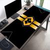 Flammende Wölfe Emblem Wanderer Mauspads, Gaming-Mauspad, Tastaturmatte, Schreibtischdekoration für Computer-Notebook, Fan-Geschenk, Geburtstagsgeschenk
