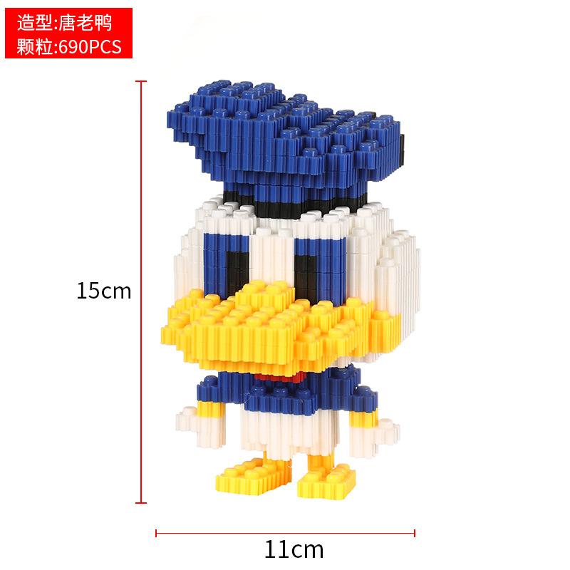 Educational Building Blocks Set for Kids Tiny Particles Compatible with LEGO Bricks Assembly Small Model Figurine Creative Gift