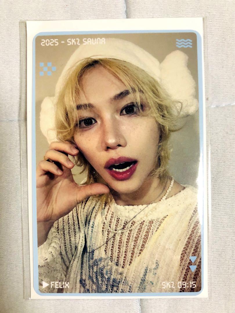 

[USED] Stray Kids Pop-Up 2025 Purchase Bonus Trading Card Felix