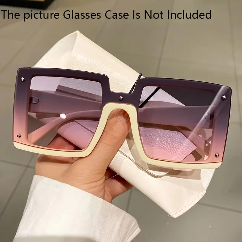 Oversized Square Men s and Women s Trendy Glasses Fashion Luxury Brand Design Casual Fashion Sunglasses Lunettes De Soleil Homme