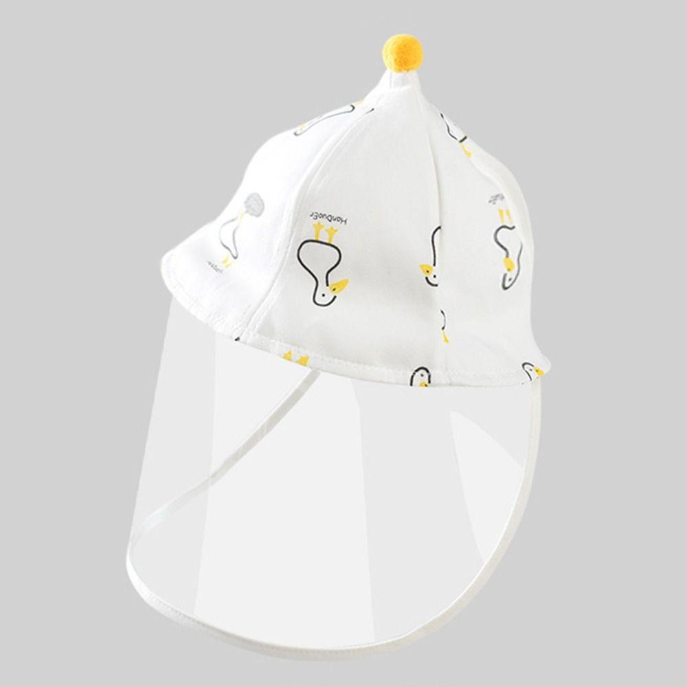 Cotton Fisherman Cap Breathable Newborn Cap Casual Anti-droplet Protective Hat