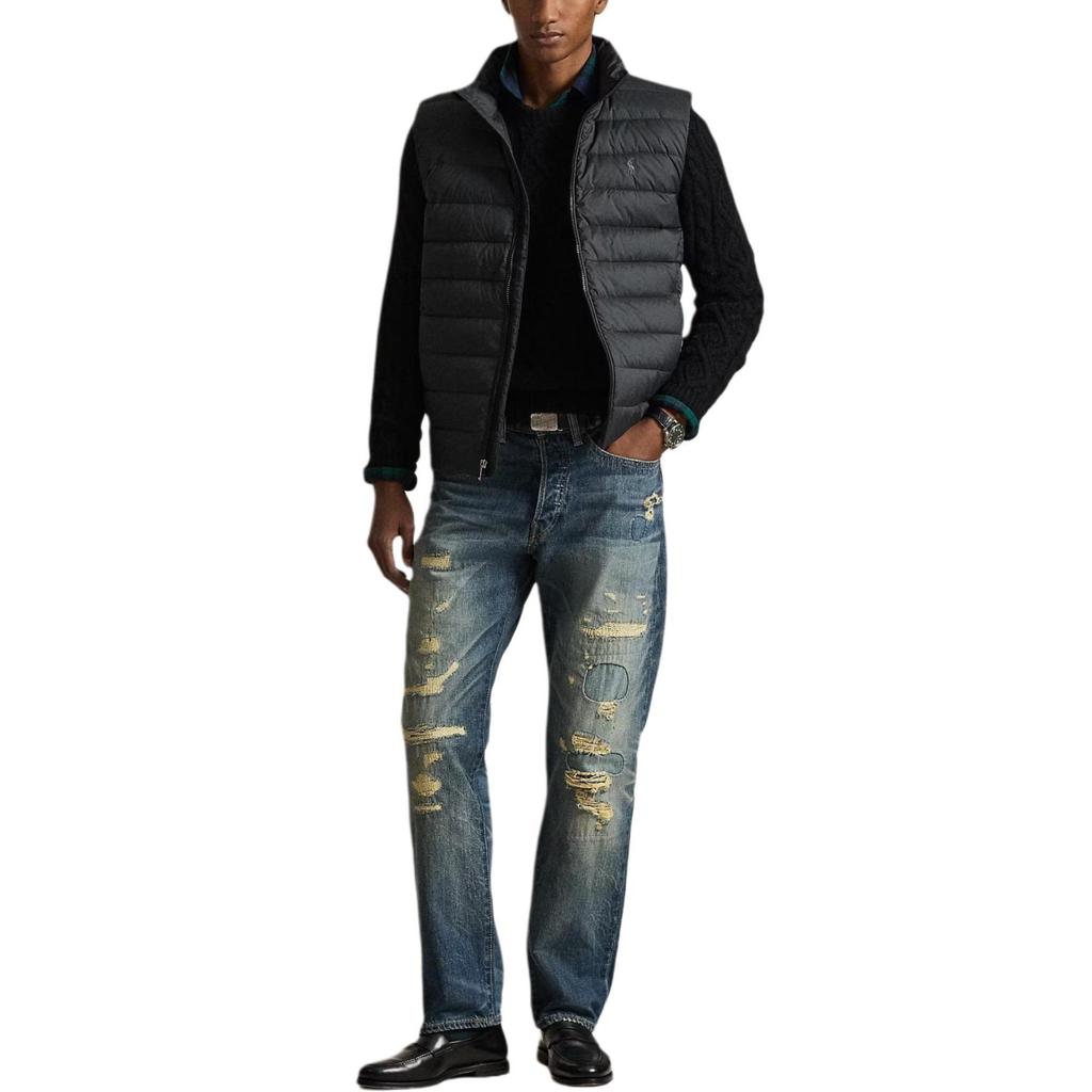 Polo Ralph Lauren embroidered-logo quilted gilet 710967775-002