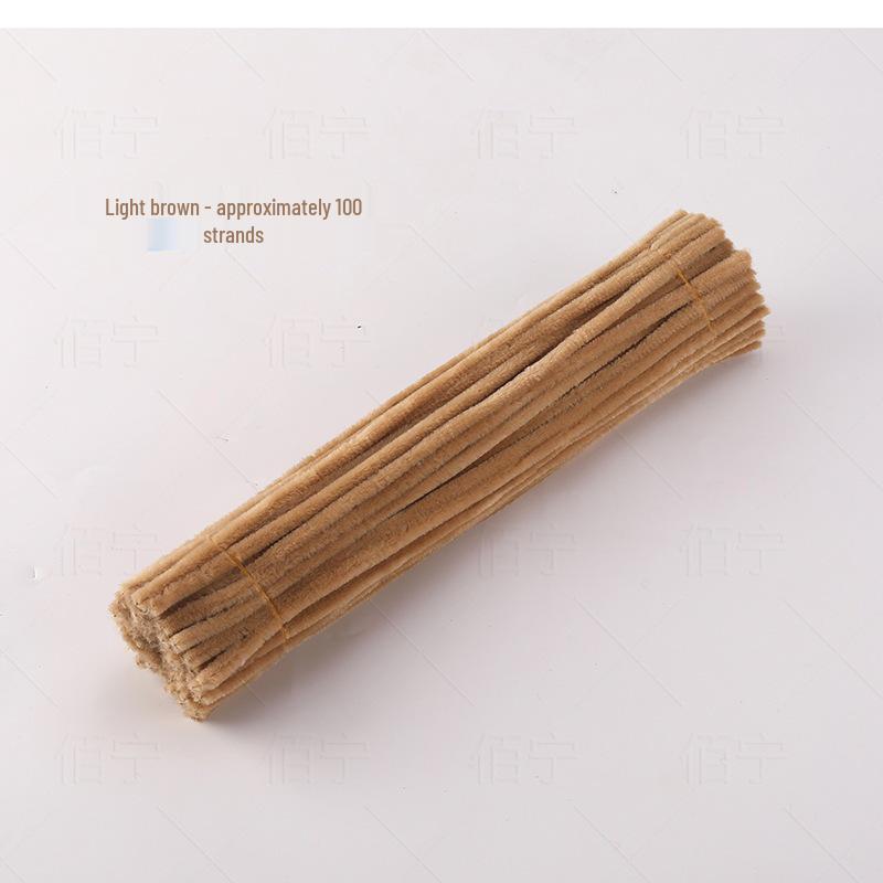 Macaron Color Extra Dense Handmade Flower Pipe Cleaners