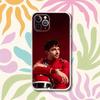 C-Charles 16 F1 L-Leclerc Phone Case For iPhone 17,16,15,11,12,14,13 Pro Max Plus Mini X,XS,XR,16E Air Transparent Cover Fundas
