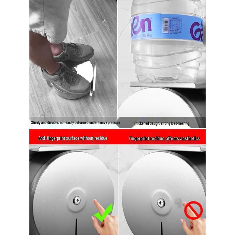 Stainless Steel Roll Paper Dispenser
