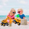 Dump Truck Construction Vehicles Toys Friction Digging Excavator Model  For Toddler