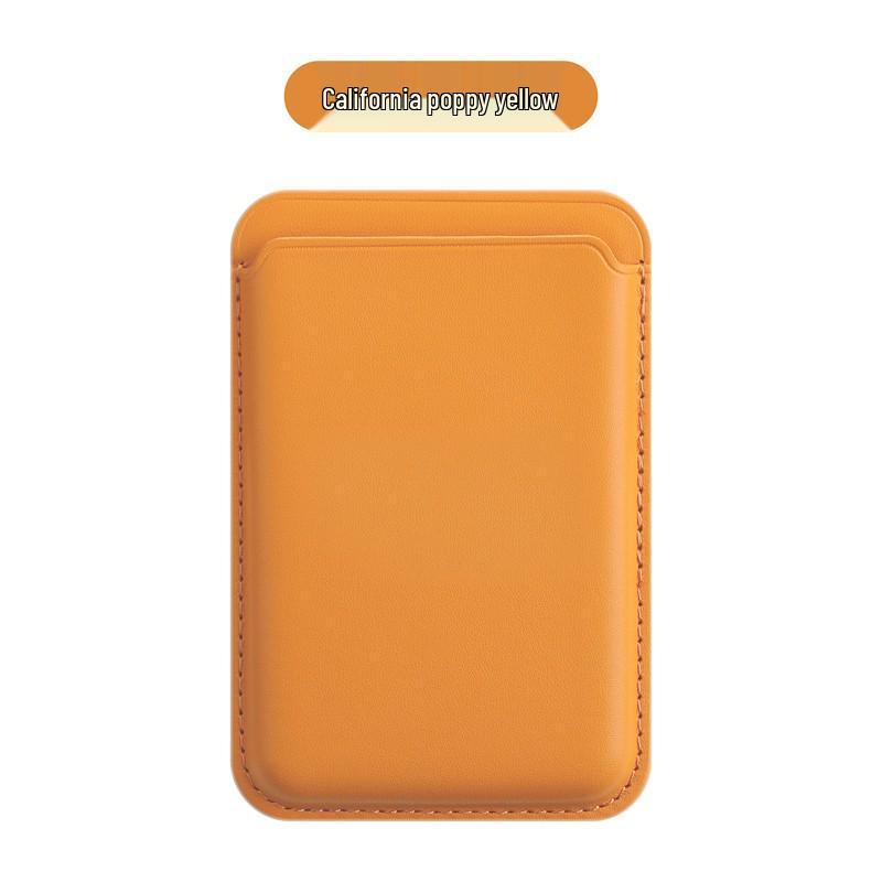 iPhone 16 Leather Card Holder Case with Magnetic Pop-up Window for 13, 14, 15 Pro Max