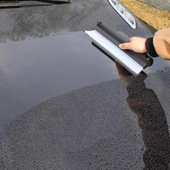 Car Wiper Squeegee Wear-Resistant Reusable Lightweight Portable Automotive Silicone Squeegee Wiper Scraper