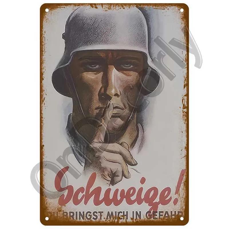 Retro Dangerous Tin Sign Home Wall Decoration Used For Bar Painting Retro Warning Metal Sign Plaque Cafe Club Man Cave Pubs Art Poster