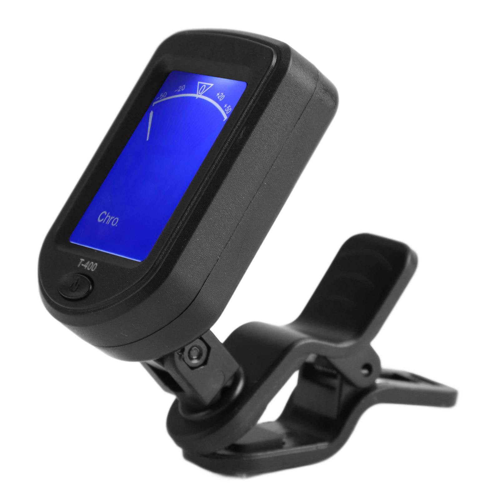 

Цифровой электронный гитарный тюнер с питанием от батареи, клипсовый тюнер-инструмент для бас-гитары и скрипки