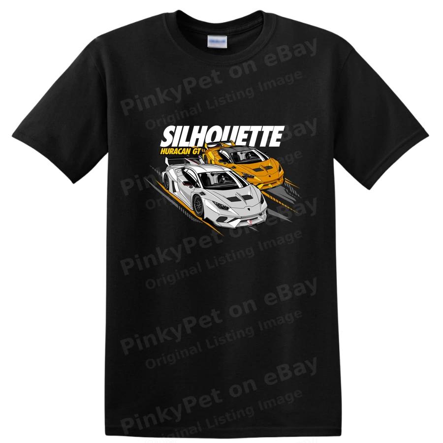 Huracan GT Racing Graphic T Shirt Cool Sports Car Design Tee for Car Lovers