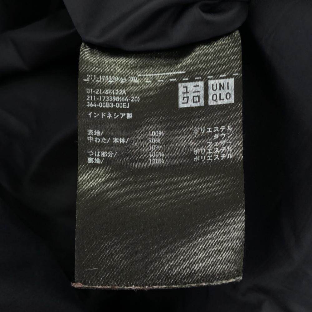 UNIQLO down coat M Navy Women Used