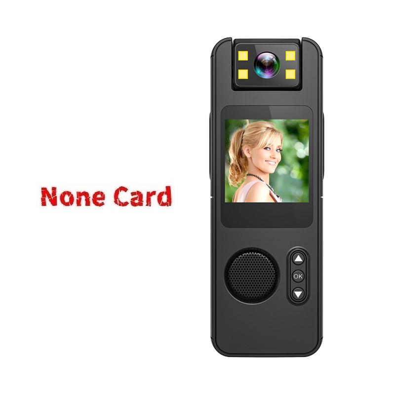 

HD Body Camera with Audio and Video Recording WiFi Camera Camcorder with 180° Rotatable Lens LED for Traveling only Camera чорний