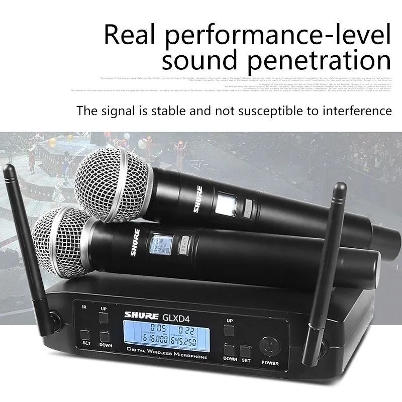 Shure glxd4 live vocal microphone