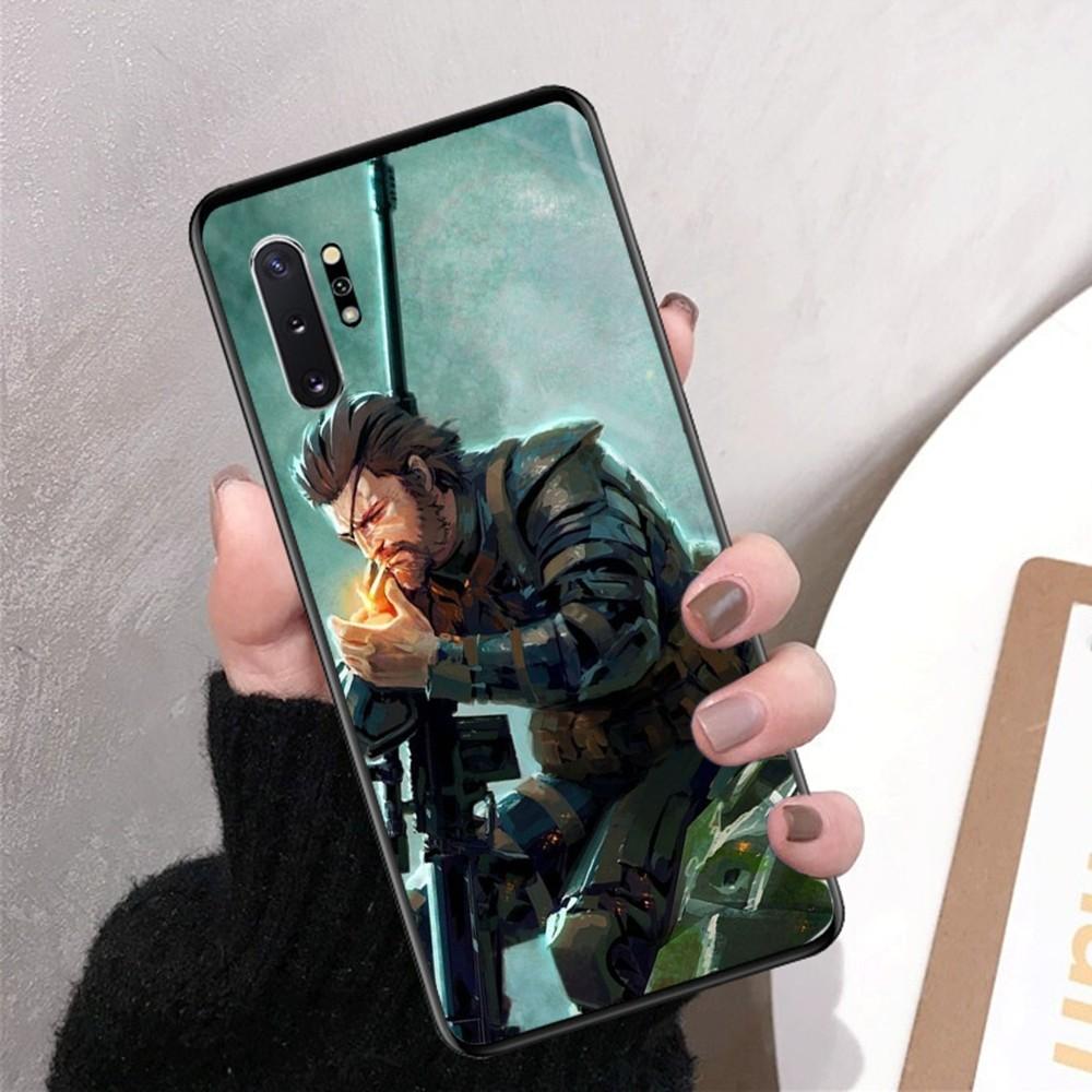 M-Metal Gear S-Solid Game Phone Case For Samsung Note 8 9 10 20 Pro Plus Lite M 10 11 20 30 21 31 51 A 21 22 42 02 03