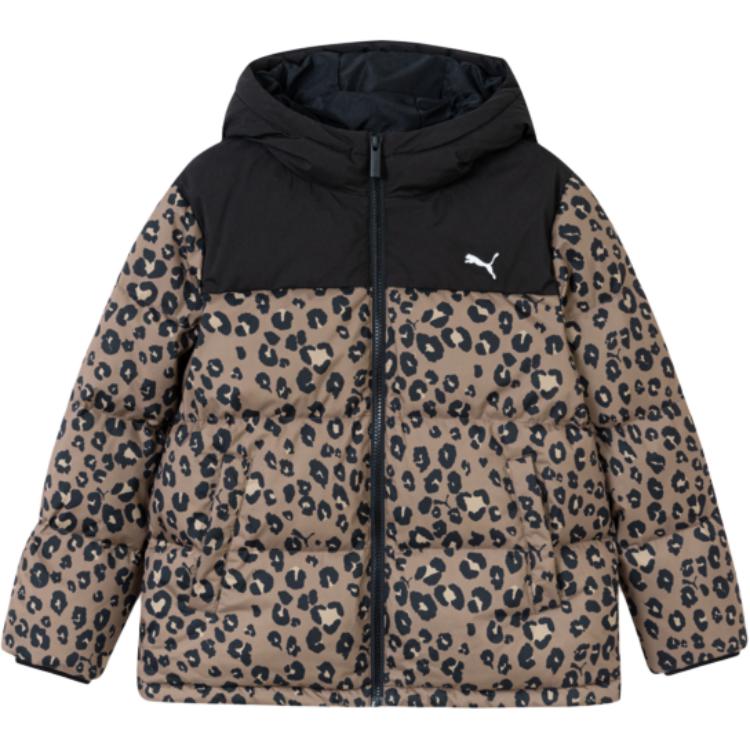 PUMA Kids Down Jackets Hooded Non Detachable Thickened Waterproof 353425107209-00350 110