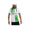 Nike Liverpool 23/24 Season Away Fan Edition Embroidered Mosaic Patchwork Short Sleeve Football Shirt Men Tops White DX2690-101