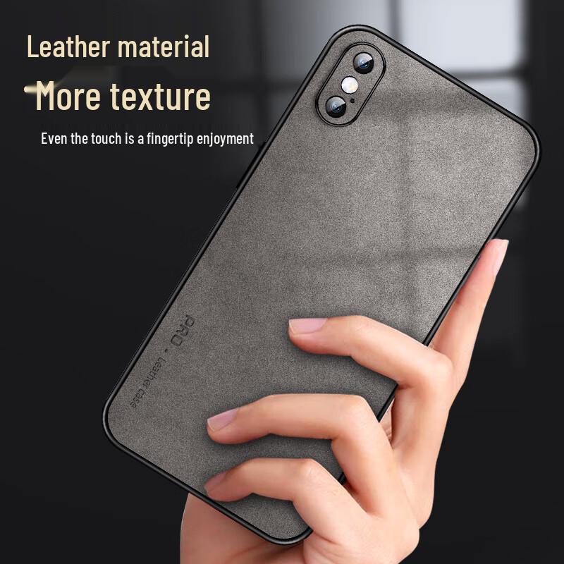 Luxury Nubuck-Style Full Coverage iPhone Case