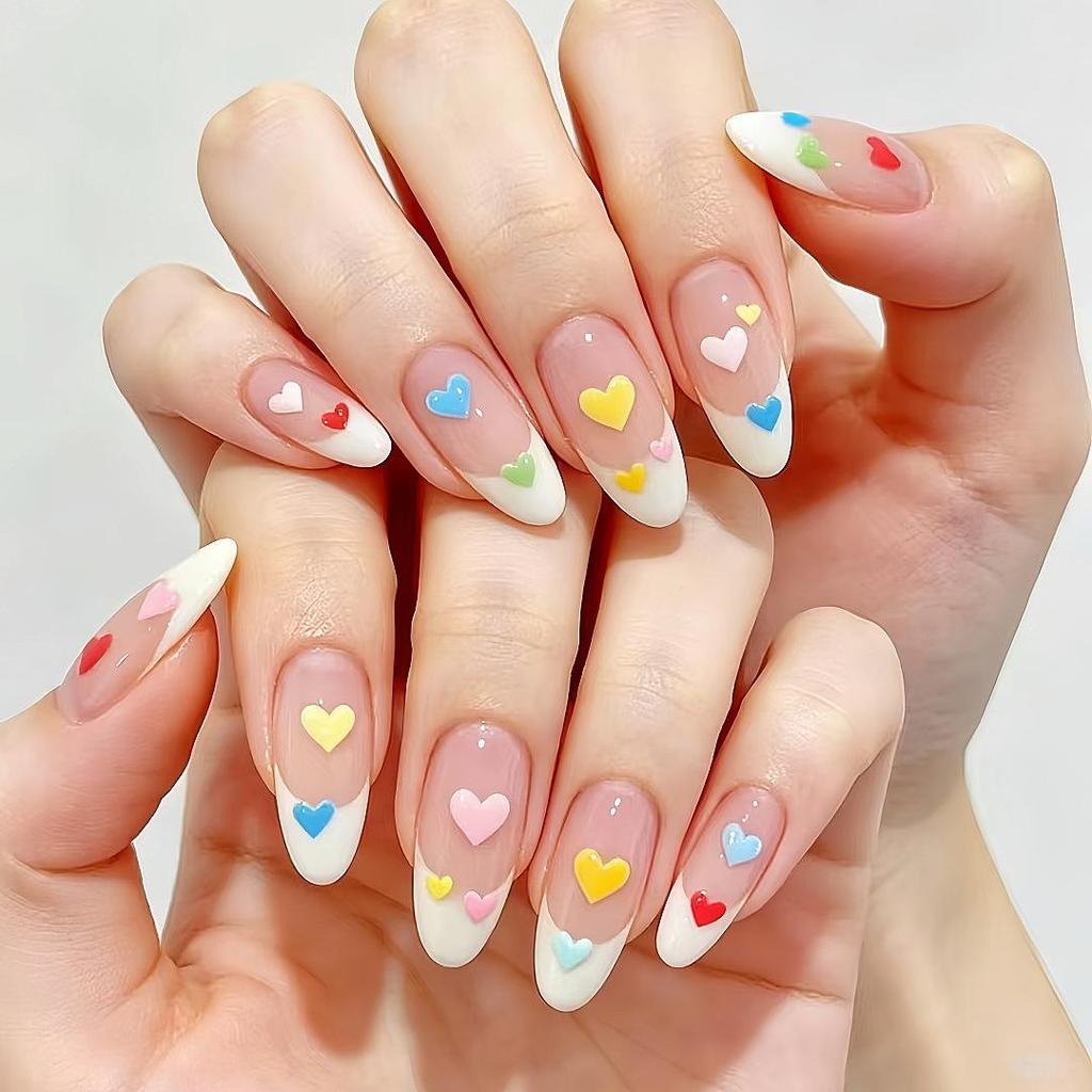 Nude Pink Gradient Cat Eye Whitening Aurora Nail Art Removable Stickers