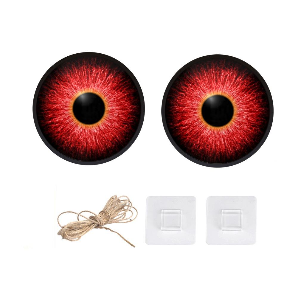 Round Giant Hanging Eyeball Home Decor LED Eyeball Creative Halloween Eyeball  Halloween Party StyleF