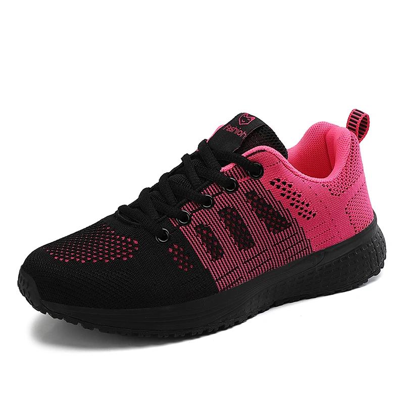 Women Casual Shoes Fashion Breathable Walking Mesh Flat Shoes Sneakers Women 2024 Gym Vulcanized Shoes White Female Footwear