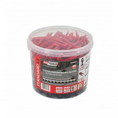 Separador de baldosas AW Tools (Paquete de 300)