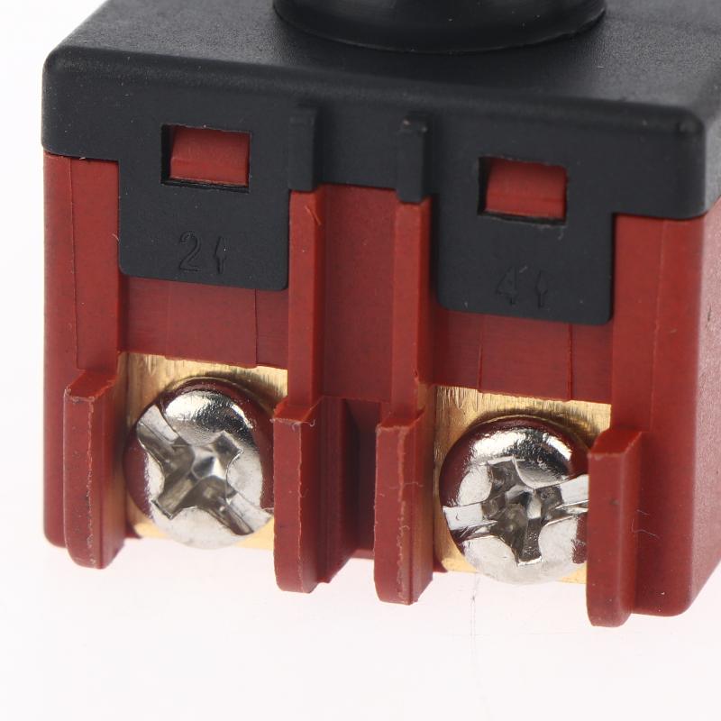 FA2-5/2W DPST Push Button Switch 1 2 3Pcs Momentary NO for 115V 900W Handheld Electric Tool DIY Repair