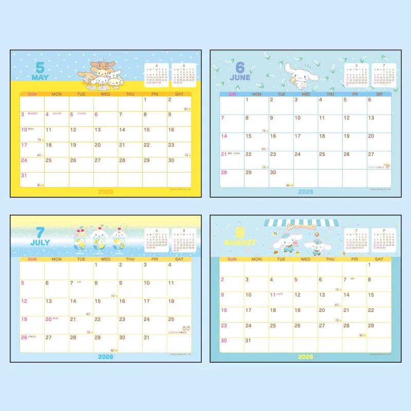 Sanrio Cinnamoroll Ring Calendar 2026 Japan NEW Sanrio Characters