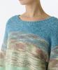 MUSINSA STANDARD WOMAN Women'S Gradient Loose Crop Knit [Blue]
