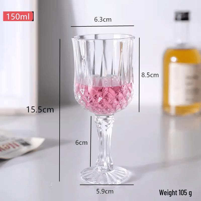 Acrylic Wine and Champagne Glass
