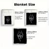 The Elder Scrolls 2D Flat Pattern Flannel Blanket High quality All Seasons Warmth and Comfort Perfect for Christmas Gifts.PMT0914076