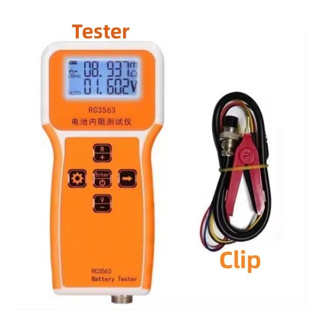 RC3563 Battery Voltage Internal Resistance Tester High-precision Trithium Lithium Iron Phosphate 18650 Battery Tester Ohmmeter