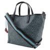 Gabs 2WAYShoulder Handbag Black / Blue PVC Women Used