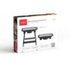 Grill elektryczny na stojaku 2 w 1 - LIVOO - DOM506 - 2200W - 2 w 1 - 2 wysokości - Regulowany termostat