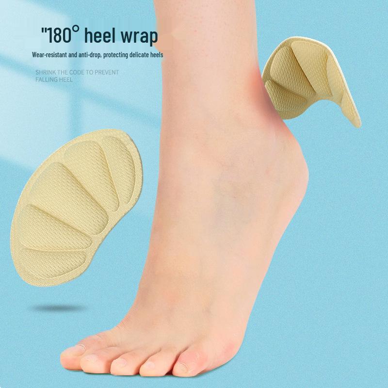 Anti-Wear Soft Double-Layer Heel Liners - Comfortable, Breathable, and Anti-Drop for All Sizes
