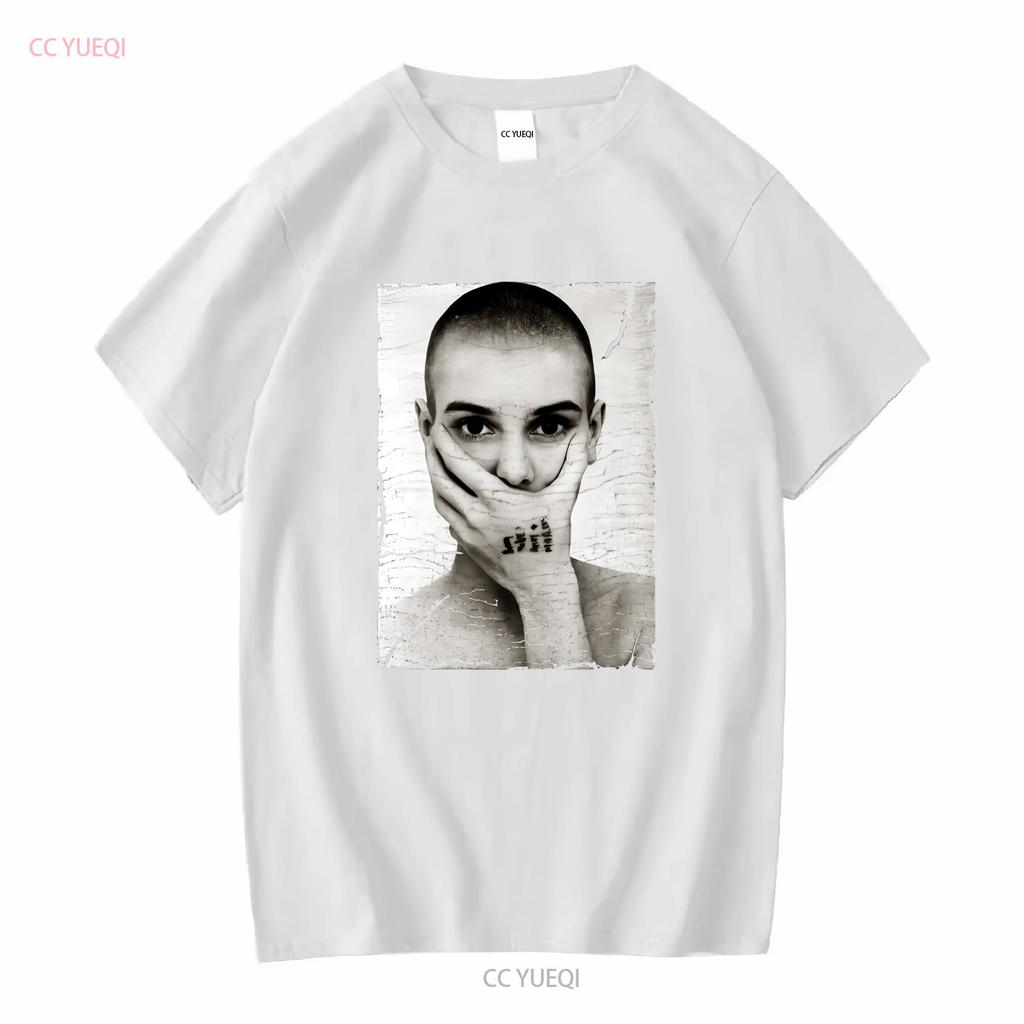 VTG Sinead O Connor smoking T shirt Short sleeve All sizes Te57379875 vintage Washed Slightly Top For Everyday Wear Casual Soft