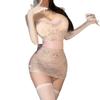 Sexy lingerie sexy pure desire tube top embroidery printing perspective Japanese kimono suit temptation hip-wrapped uniform