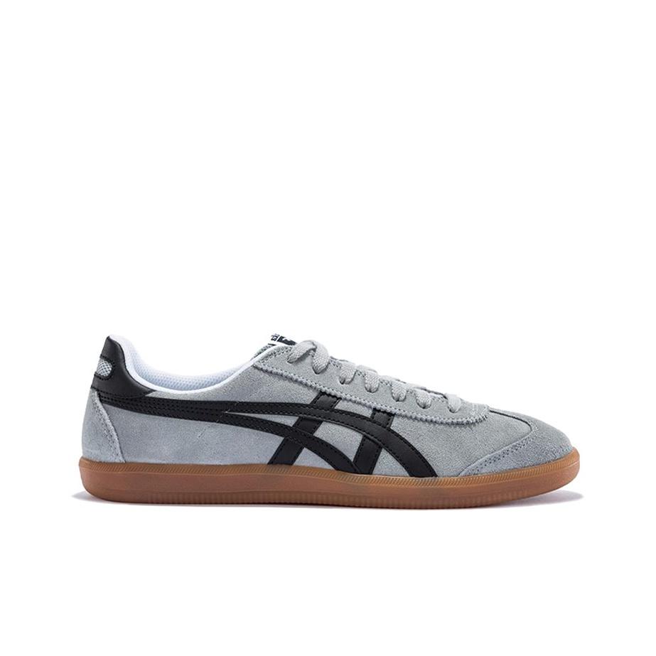 ONITSUKA TIGER Tokuten Synthetic Leather Wrap Non-Slip Balance Lightweight Low-Top Skate Shoes Men Sneaker Gray Black D3B2L-1390
