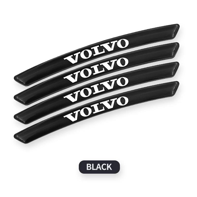 

4pcs Aluminum Logo Car Wheel Rim Hub Sticker Car Decoration For Volvo XC90 XC60 C30 T6 C70 XC40 XC70 V70 V50 S80 S40 Accessories