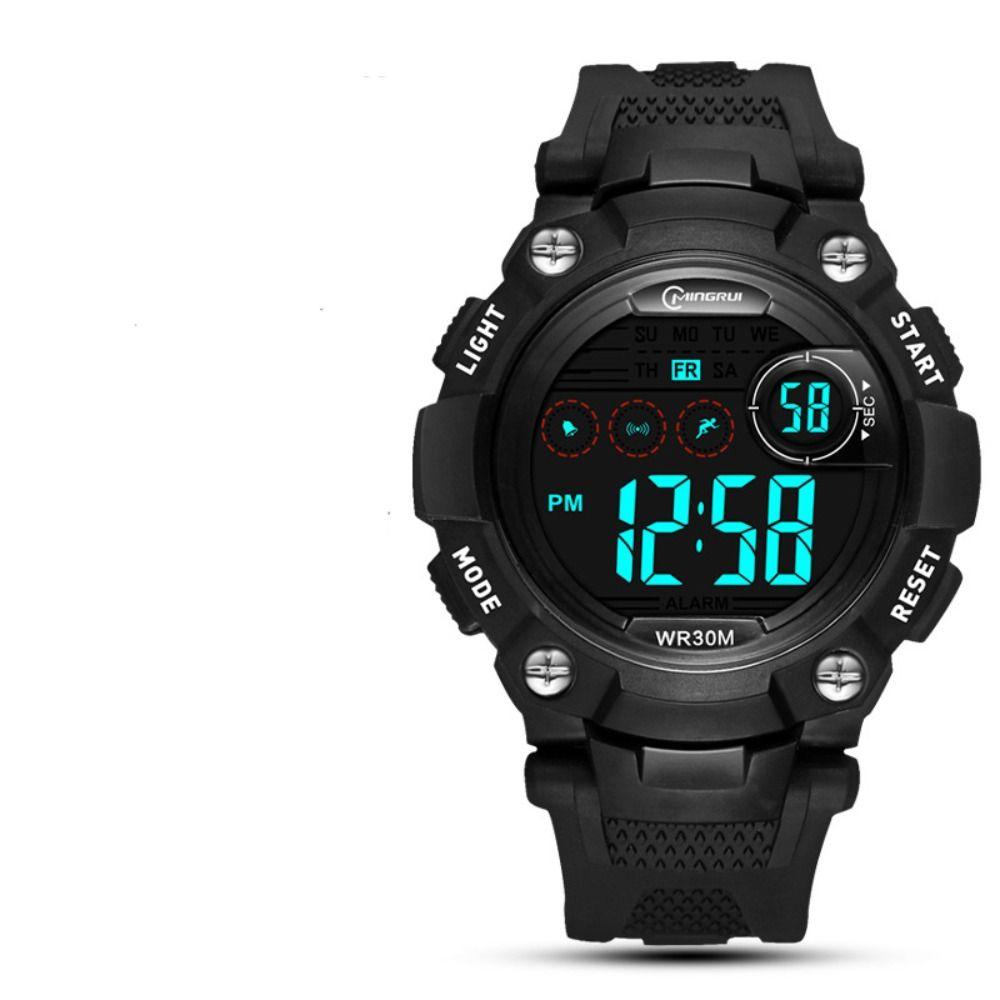 30M Waterproof Electronic Watch Outdoor Sport Wristwatches Fashion Alarm Clock Kids
