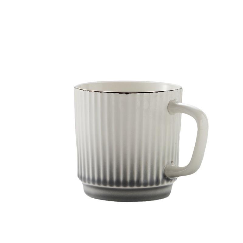 Ceramic Household Water Cup Creative Cup Simple Office Cup High Value Coffee Cup
