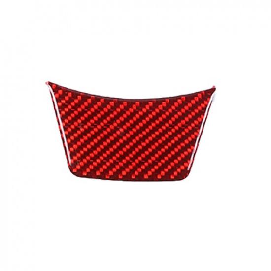 Autocollant de Garniture de Volant en Fibre de Carbone Rouge Doux Pour Subaru Forester SK -24