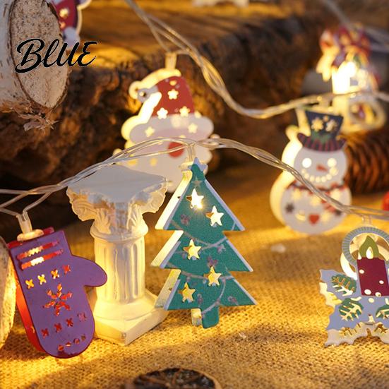 Waterproof Outdoor String Light with LED Xmas Fairy 10/20/40/80 Lights Christmas Warm White Santa Curtain