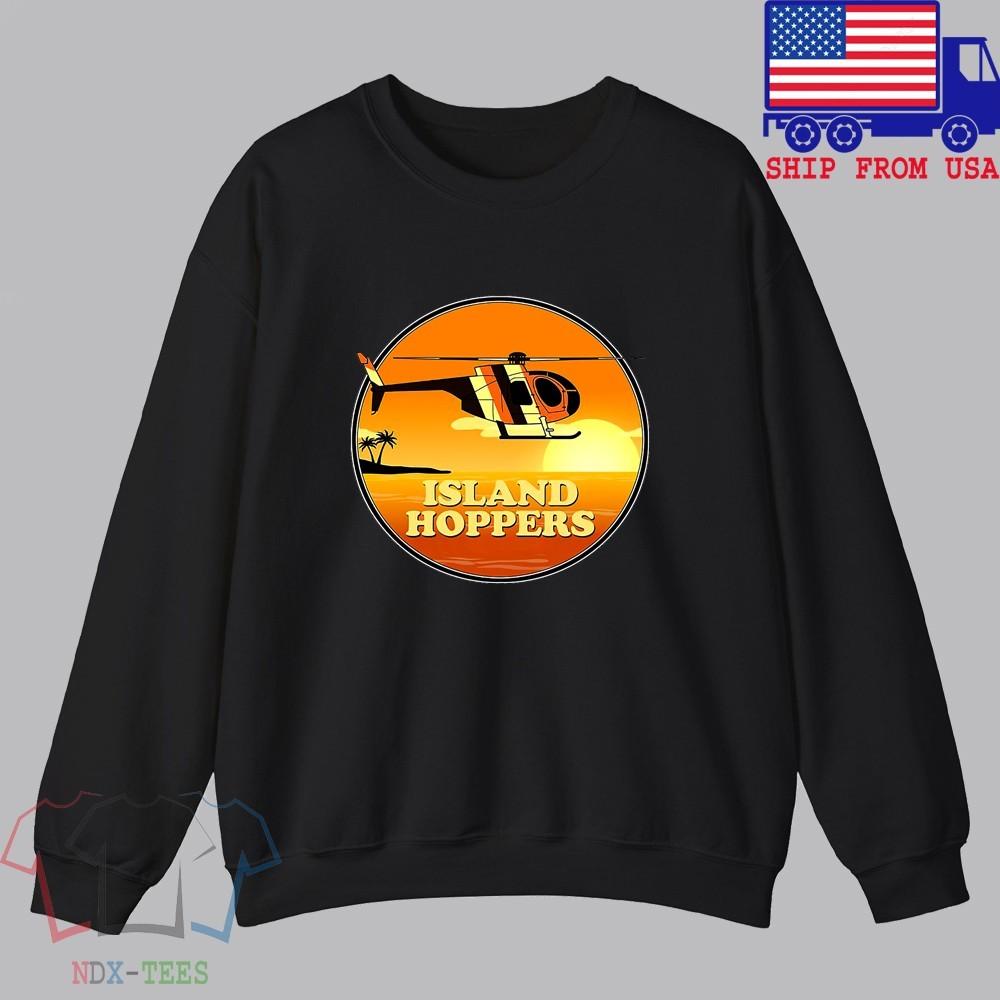Island Hoppers Magnum PI Men#039;s Black Size S to 3XL Unisex T-Shirt S