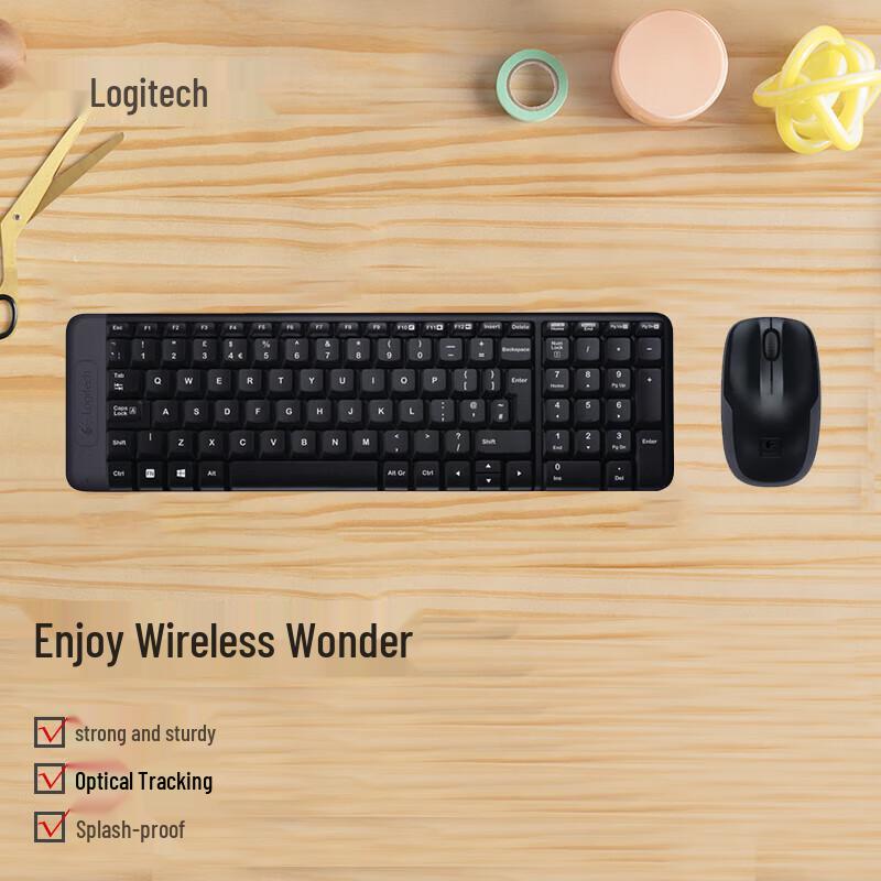 Logitech MK220 Wireless Keyboard and Mouse Combo