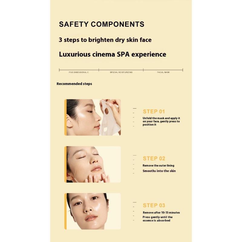 Feuchtigkeitsmaske Feuchtigkeitsspendend Aufhellend Hautton Feuchtigkeitsspendend