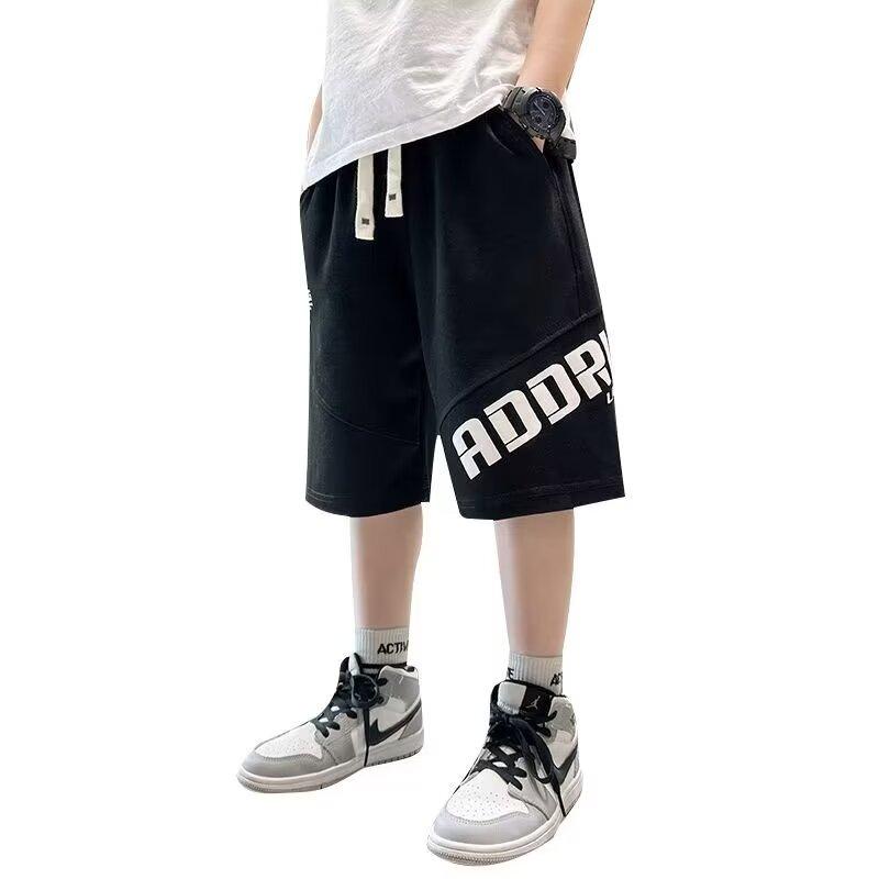 Boys' Summer Shorts 2025 New Style for Kids Boys Summer Thin Sports Mid-Length Pants Street Fashion