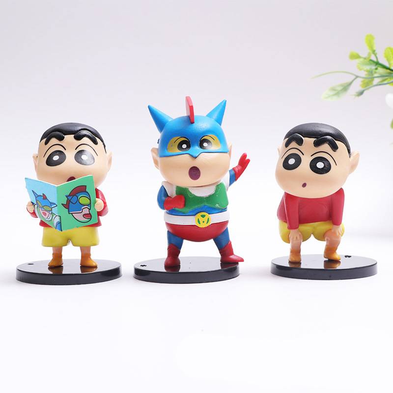 Shin Chan Crayon Action Figure Model Doll Cartoon Living Room Decoration Desktop