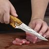 Nerezový vykosťovací nůž Ostrý víceúčelový kuchyňský nůž Venkovní nůž na krájení masa