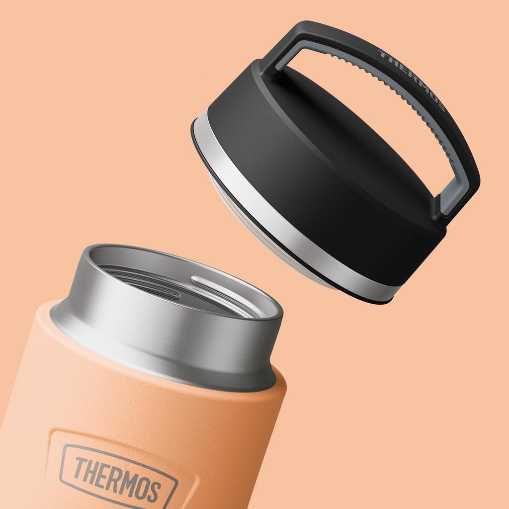 Thermos Hydration Bottle MEL [ICON SERIES] 1.2L, Insulated, Melon, ASHA-1200